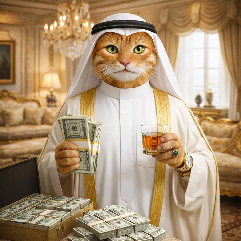 Habibi at a poker table in a dark lounge